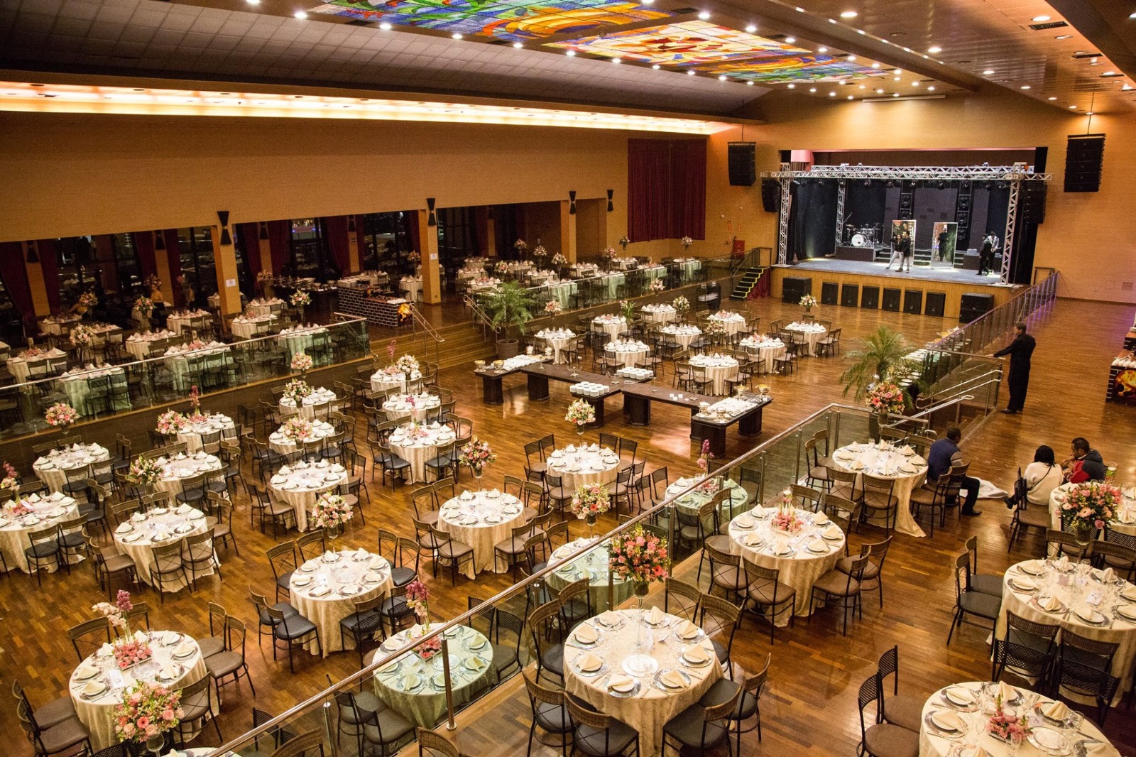 Área de networking do Espaço M